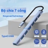 Hub 7 trong 1 USB 3.0 Type-C OTG tốc độ cao - Chuột, bàn phím, chỉ 68.000 VND