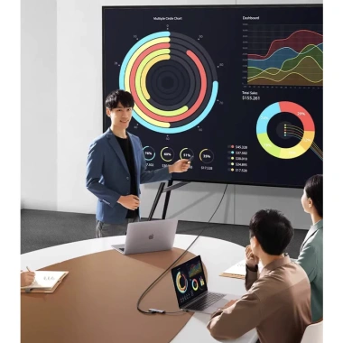 Hub 9 cổng Type-C Ugreen 15.600 - HDMI 4K, VGA, LAN Gigabit, PD 100W, USB 3.0, Đọc thẻ SD/TF - Giá chỉ 1,069,000₫