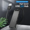 Hub Chia 1x4 USB 3.0 Vention 5Gbps - Nguồn 5V cho HDD, Mouse, Keyboard, Printer