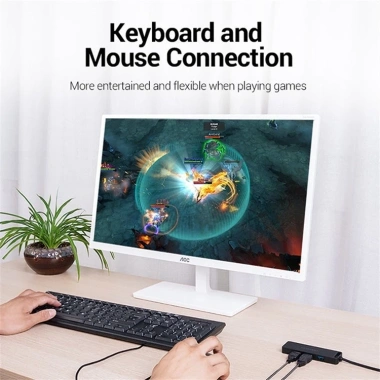 Hub Chia 1x4 USB 3.0 Vention 5Gbps - Nguồn 5V cho HDD, Mouse, Keyboard, Printer 6 Hub Chia 1x4 USB 3.0 Vention 5Gbps - Nguồn 5V cho HDD, Mouse, Keyboard, Printer 6