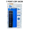 Hub Chia 4 Cổng + 7 USB 3.0, tốc độ 5Gbps, dây dài 30‑120cm – Giá chỉ 54.500₫ 9