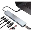 Hub Chia Cổng 8 in 1 NECTAR Chính Hãng - Tốc Độ 5Gbps, USB-C, HDMI, LAN, Giá 180k 4