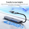 Hub Chia Cổng Acer T8 8 in 1 Type-C & USB 3.0 - 3 USB2.0, 1 USB3.0, TF/SD, 3.5mm - Chỉ 315.000 VND 3