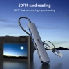 Hub Chia Cổng Acer T8 8 in 1 Type-C & USB 3.0 - 3 USB2.0, 1 USB3.0, TF/SD, 3.5mm - Chỉ 315.000 VND 5
