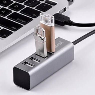 HUB Chia USB 4 Cổng Hoco HB1 Chính Hãng - Giá 122.500đ, Tiết Kiệm Đến 31.850đ 2