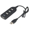 Hub chia USB dạng ổ điện 1 ra 4 cổng, màu đen - Giá ưu đãi 80.000₫, tiết kiệm không gian
