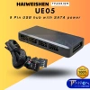 Hub chia USB Haiweishen UE05 1 ra 4 cổng 9 Pin USB 2.0 Mainboard + Cấp nguồn SATA PSU Chính hãng - Giá 295.000 VND