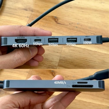 Hub đa năng 7in1 Anker A83D2 4K 60Hz USB‑C – Bảo hành 12 tháng, giảm còn 840.000₫