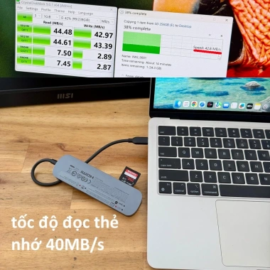 Hub đa năng 7in1 Anker A83D2 4K 60Hz USB‑C – Bảo hành 12 tháng, giảm còn 840.000₫