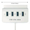 Hub Dock GUTGOJO 4 trong 1 USB-OTG Type-C 480Mbps – 4 Cổng USB cho điện thoại và PC 2