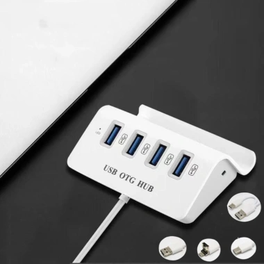 Hub Dock GUTGOJO 4 trong 1 USB-OTG Type-C 480Mbps – 4 Cổng USB cho điện thoại và PC 8