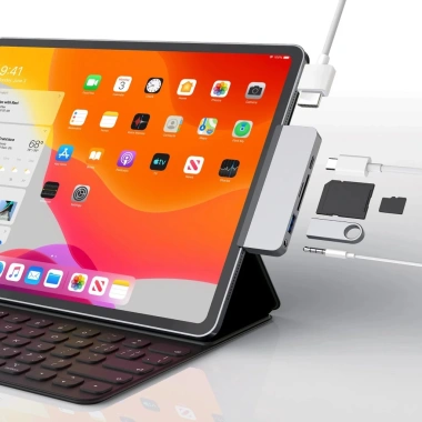 Hub Hyper 6-in-1 HDMI 4K/60Hz USB‑C cho iPad – 6 cổng, hỗ trợ 4K, chính hãng HD319B – 838.800₫ 7