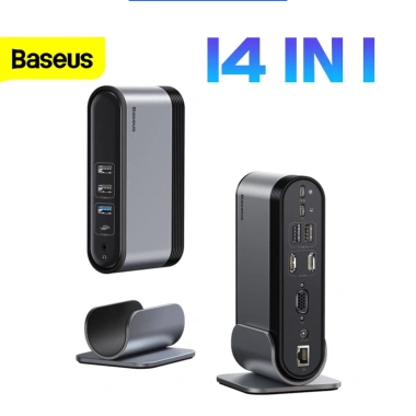 Hub mở rộng Type C Baseus UNIONJOY 14 in 1 17 in 1 – Đa năng, giảm còn 2,55 triệu