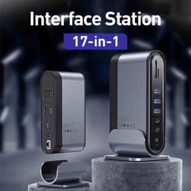 Hub mở rộng Type C Baseus UNIONJOY 14 in 1 17 in 1 – Đa năng, giảm còn 2,55 triệu