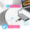 Hub Type-C 11 trong 1: HDMI, VGA, Audio, USB, SD/TF, RJ45 LAN - Giá chỉ 179.000₫ 3