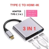 Hub Type C 3in1 Samsung Dex - HDMI, USB 3.0, PD 65W, Giá chỉ 69.000₫ 2