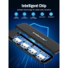 Hub Type C 4 trong 1 Lemorele TC41 USB 3.0, tương thích MacBook iPad XPS - 159.500₫ 8