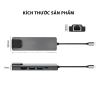 Hub Type C 5/6 in 1 Cổng LAN USB-C sang Gigabit Ethernet, USB 3.0, HDMI, PD - 178.000 VND 2