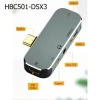 Hub Type-C Đa Năng HPS DSX - Mở Rộng USB, AUX, Sạc PD 100W, Giá Ưu Đãi 99.000₫ 10