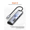Hub Type-C LDNIO DS-56H 87W PD - HDMI 4K, USB 3.0, TF/SD Card, Giảm giá 335k 3