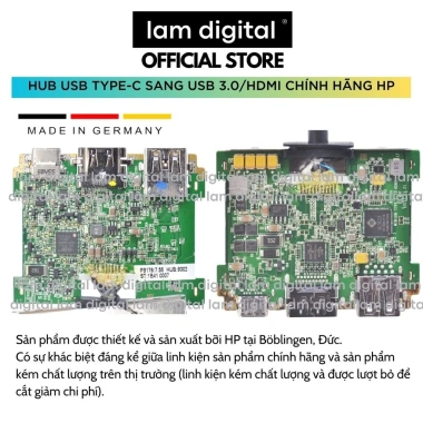 HUB Type-C sang HDMI + USB 3.0 chính hãng HP, bảo hành 1 năm, giảm giá 20% 5 HUB Type-C sang HDMI + USB 3.0 chính hãng HP, bảo hành 1 năm, giảm giá 20% 5