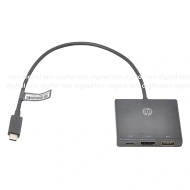 HUB Type-C sang HDMI + USB 3.0 chính hãng HP, bảo hành 1 năm, giảm giá 20%