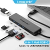 Hub Type C sang HDMI, USB 3.0, SD/TF, PD 100W – Đầu chuyển Lemorele cho MacBook, Tablet – Giá ưu đãi 379.000₫