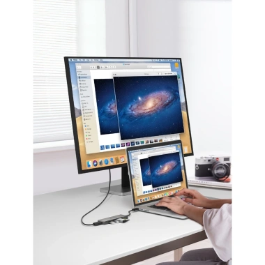 Hub Type C sang HDMI, USB 3.0, SD/TF, PD 100W – Đầu chuyển Lemorele cho MacBook, Tablet – Giá ưu đãi 379.000₫