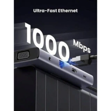 Hub Type-C Ugreen 10 trong 1 – HDMI 4K 60Hz, Ethernet 1Gbps, 18 tháng bảo hành, chỉ 999.000₫