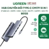 Hub Type-C Ugreen 10 trong 1 – HDMI 4K 60Hz, Ethernet 1Gbps, 18 tháng bảo hành, chỉ 999.000₫ 10