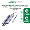 Hub Type C UGREEN 7 in 1 CM512/CM212/CM195 - OTG, Sạc PD 100W, Bảo hành 1 đổi 1 18 tháng 10