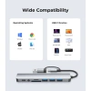 Hub Type-C USB 3.0 8 Port chuyển đổi 2 đầu in 1 đọc thẻ SD/TF - Giá chỉ 100.000₫ 6