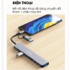 Hub Type C USB 3.0 8 Port, Đọc Thẻ SD/TF 3.5mm, Tương Thích Laptop - 48.000 VND 7