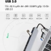 Hub Type C USB 3.0 8 Port SIDOTECH UT8D – Chuyển Đổi 2 Đầu In 1, Đọc Thẻ SD/TF 3.5, Tương Thích Laptop – Giá 165.000đ 4