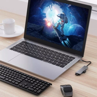 Hub Type C USB 3.0 8 trong 1 – Bộ Chia USB đa năng cho Laptop, PC, Máy In 8 Hub Type C USB 3.0 8 trong 1 – Bộ Chia USB đa năng cho Laptop, PC, Máy In 8