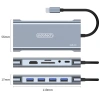 Hub Type C USB 3.0 Sidotech 11 cổng – Kết nối laptop, máy in, điện thoại, máy ảnh, giá chỉ 185.000₫ 9