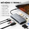 Hub Type C USB 3.0 Sidotech 11 cổng – Kết nối laptop, máy in, điện thoại, máy ảnh, giá chỉ 185.000₫ 10