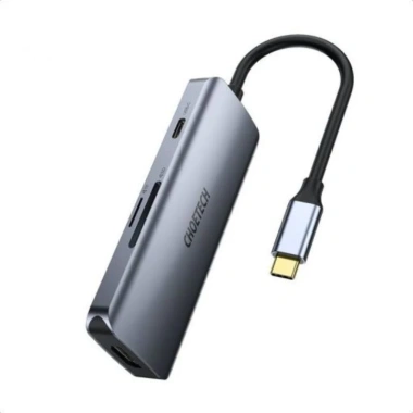 Hub Type‑C 7in1 Choetech HUB‑M19 Chính hãng – HDMI 4K, 3 USB, SD, Giá chỉ 989.000₫ 4 Hub Type‑C 7in1 Choetech HUB‑M19 Chính hãng – HDMI 4K, 3 USB, SD, Giá chỉ 989.000₫ 4
