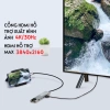 Hub Type‑C 8 trong 1 HDMI, LAN RJ45, USB‑C, SD/TF – Hỗ trợ Thunderbolt 3/4 & DEX, chỉ 109.000₫ 2