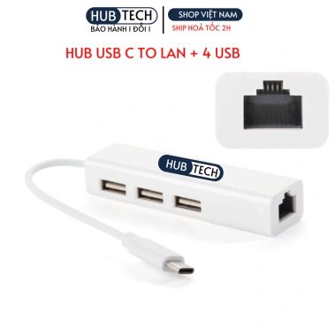 Hub Type‑C 8 trong 1 HDMI, LAN RJ45, USB‑C, SD/TF – Hỗ trợ Thunderbolt 3/4 & DEX, chỉ 109.000₫ 9
