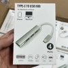 Hub TypeC chuyển chân sang 4 cổng USB vỏ nhôm - Tốc độ cao, giá chỉ 50.000₫ 2