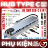 Hub TypeC USB-C 8 trong 1 HDMI RJ45 Ethernet USB 3.0 Đầu đọc TF PD - Siêu rẻ 249k