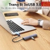 Hub Ugreen 20.920 USB-C sang LAN 1.000Mbps + 3 cổng USB 3.0 - Chính hãng, cao cấp, giá 570.000₫ 7