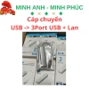 Hub USB 3.0 3 cổng + LAN 1.000Mbps - Giá 29.000₫, tốc độ cao, giảm giá sốc 2