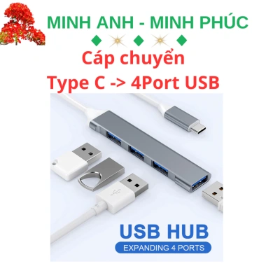 Hub USB 3.0 3 cổng + LAN 1.000Mbps - Giá 29.000₫, tốc độ cao, giảm giá sốc 8
