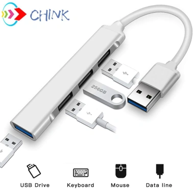 Hub USB 3.0 4 Cổng Siêu Tốc 5Gbps - Bộ Chuyển Đổi Cáp, Giá chỉ 70.000 VND