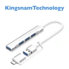 Hub USB 3.0 8 trong 2 (USB-A + Type-C) + OTG Audio, Docking, Đọc thẻ SD/TF - Giá chỉ 54.000đ 8
