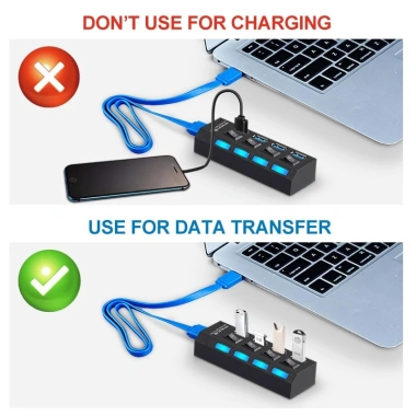 HUB USB 3.0 - Bộ chia 7 Cổng USB + 4 Cổng, Cáp Rời, Công Tắc, Đèn LED, Tặng Adapter 5V 1A 2 HUB USB 3.0 - Bộ chia 7 Cổng USB + 4 Cổng, Cáp Rời, Công Tắc, Đèn LED, Tặng Adapter 5V 1A 2