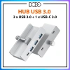Hub USB 3.0 DoDo Gear vỏ nhôm kẹp bàn kẹp màn hỗ trợ USB-C thẻ SD TF 250.000₫ 4