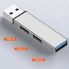 Hub USB 3.0 Kim Loại Đa Cổng 3 trong 1 - Mở Rộng 1 Kéo 3 cho Điện Thoại & Máy Tính, Giá chỉ 66.528₫ 4
